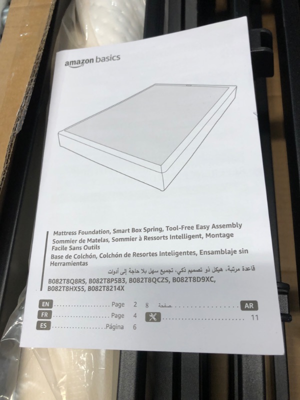 Photo 4 of Amazon Basics Smart Box Spring Bed Base