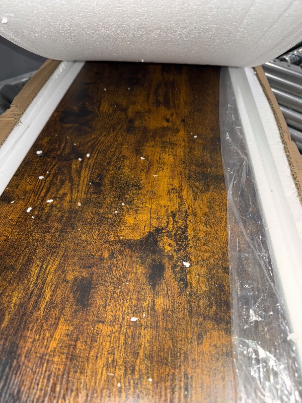 Photo 1 of HOOBRO Hall Tree, Entryway Coat Rack Shoe Bench, Shoe and Coat Rack for Entryway, Hall Tree Coat Rack, with Non-Woven Fabric Drawer, for Entrance, Foyer, Rustic Brown and Black BF113MT01