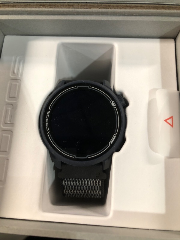 Photo 2 of ***(PARTS ONLY/ NON FUNCTIONAL/ NO RETURNS OR REFUNDS)***
COROS PACE 2 Sport Watch GPS Heart Rate Monitor, 20 Days Long Battery Life, Barometer, Lightweight, Strava, Training Plan, Navigation, Sleep Track, Swim, Bike, Run, Strength, Treadmill (Navy Nylon)