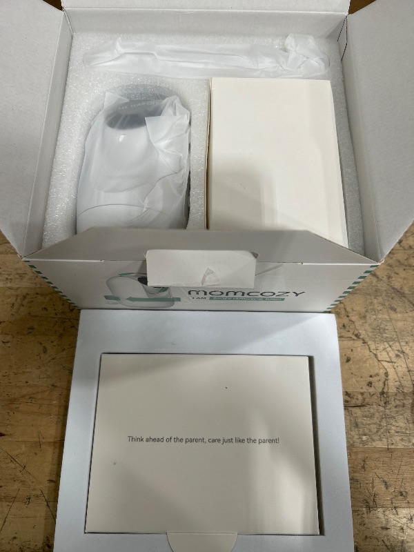 Photo 1 of Momcozy Video Baby Monitor, 1080P 5" HD Baby Monitor with Camera & Wall Mount, Infrared Night Vision, 5000mAh Battery, 2-Way Audio, Temperature Sensor, Lullabies, 960ft Range, Ideal for New Moms, BM01