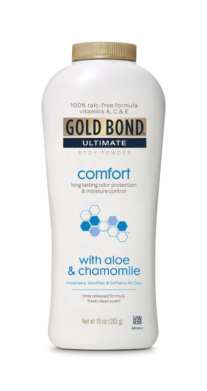 Photo 1 of 
Body Powder Gold Bond Ultimate 10 Oz. Fresh Scent Shaker Bottle Corn Starch / Sodium Bicarbonate / - 1 Each by Gold Bond Ultima