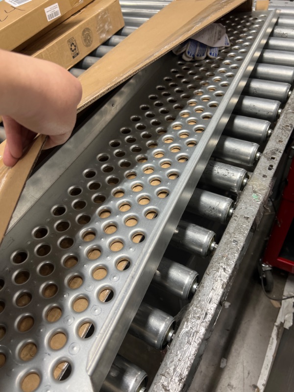 Photo 1 of BEJONI 47" Steel Threshold Ramp, Anti-Slip Ramp for Motorcycle, Dirt Bike, 660 lbs Capacity, Loading Ramp for Steps, Garage, Truck, 1PC