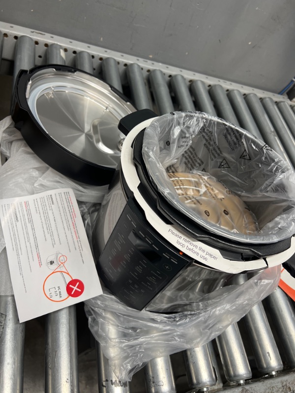 Photo 1 of COSORI Electric Pressure Cooker 6 qt, 9-in-1 Instant Multi Cooker with Safer Venting Design, Rice Cooker, Slow Cooker, Sous Vide, Saute Pot, 1100W, Stainless Steel