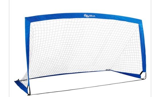 Photo 1 of * DAMAGED SET OF 2 * Go Time Gear Equator Easy Set-Up Soccer Goal
