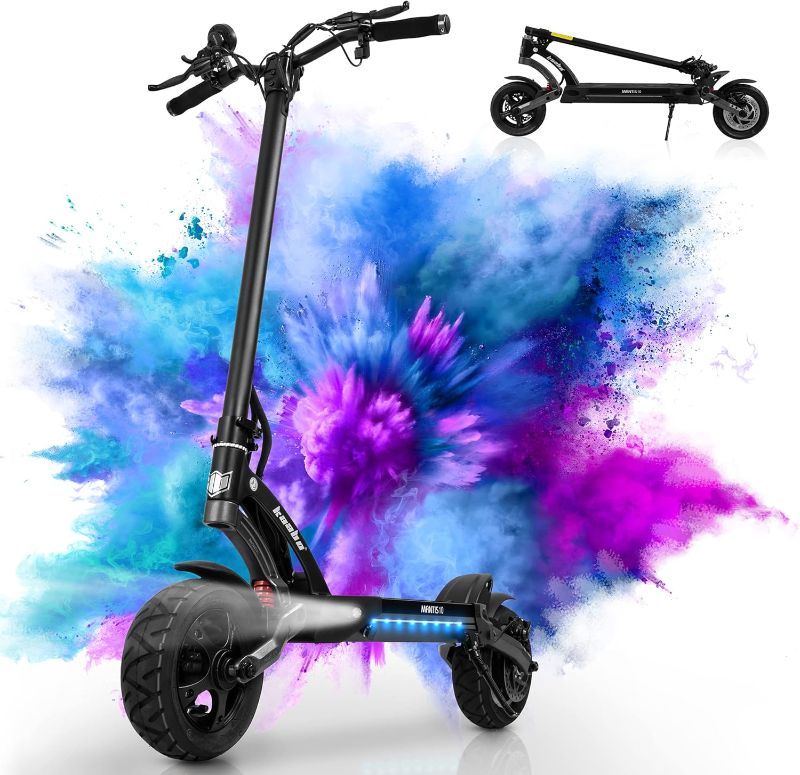 Photo 1 of ***USED - DOESN'T POWER ON - SEE COMMENTS***
Kaabo Electric Scooter for Adults Mantis 10, High Performance Comfort Scooter with Dual Disk Brake System & Shock Absorption,10" Pneumatic Tires,Portable Folding Sports Scooter,UL Certified
