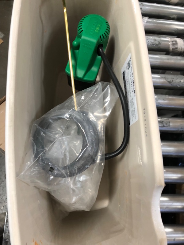 Photo 1 of TOTO Drake Transitional 1.28 GPF Toilet Tank with WASHLET+ Auto Flush Compatibility, Cotton White - ST786EA#01