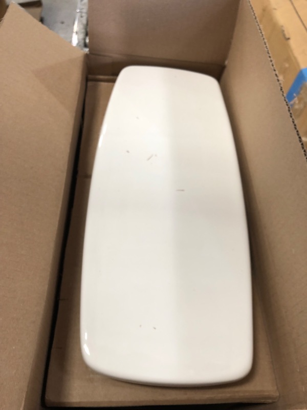 Photo 1 of TOTO Drake Transitional 1.28 GPF Toilet Tank with WASHLET+ Auto Flush Compatibility, Cotton White - ST786EA#01