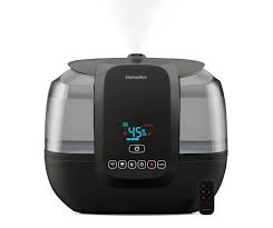 Photo 1 of *MISSING PARTS* HOMEDICS Top-Fill 120-Hour 2-Gallon Tabletop Cool Mist/Warm Mist Electronic Humidifier (For Rooms Up To 587-sq ft) Black
