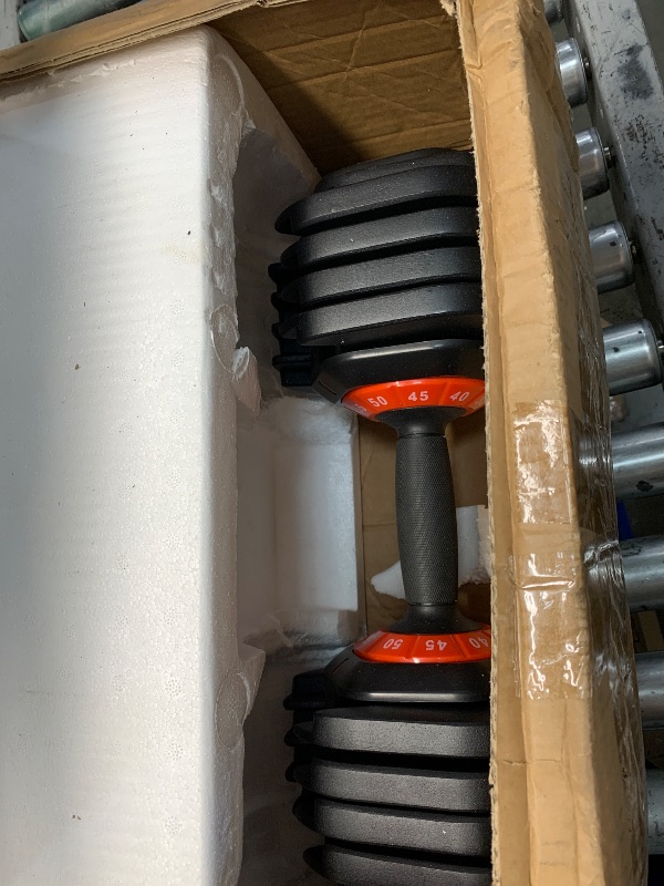 Photo 1 of Adjustable Dumbbell 55LB Single Dumbbell 10 Weight