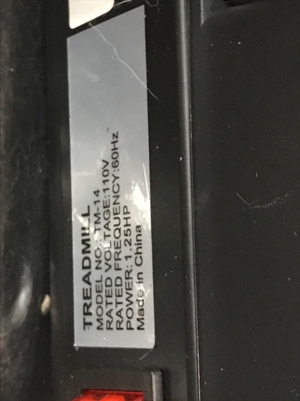 Photo 3 of * TESTED, PARTS ONLY* CEARTRY Treadmill with Incline, Under Desk Treadmill with 4% Incline, Walking Pad Treadmill, Incline Treadmill with 12 Preset Programs, Treadmills for Home and Office