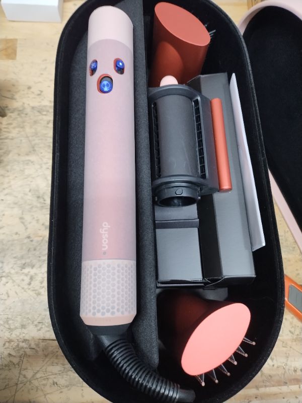 Photo 1 of Dyson Special edition Airwrap™ Complete long multi-styler in Strawberry bronze and blush pink with Detangling comb