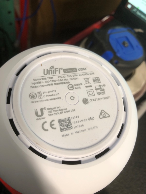 Photo 1 of Ubiquiti Dream Wi-Fi 6 IEEE 802.11ax Ethernet Wireless Router