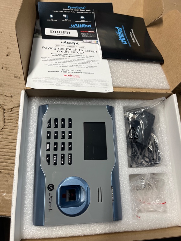 Photo 1 of uAttend BN6400 Employee Management Time Clock