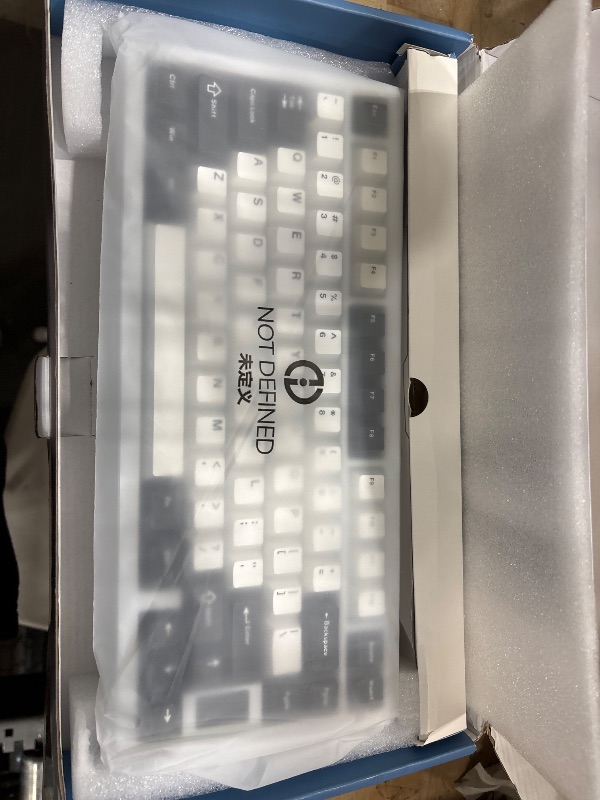 Photo 1 of OOCTPK Chilkey ND75 Aluminum Keyboard 75% Percent Wireless Gaming Mechanical Keyboard with LCD Screen, Quick Assembly, BT/2.4G/USB-C, Hot Swappable Per-Key RGB Custom Keyboard for Windows, MacOS