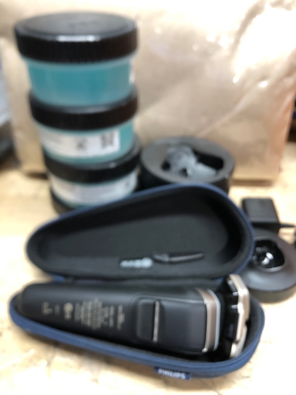 Photo 1 of Philips Norelco Shaver Series 9000 Space Grade Edition, Wet & Dry Electric Shaver, with Lift & Cut Shaving System, Pop-up Trimmer, Cleaning Pod & 3 Cartridges, Charge Stand & Travel Case, S9979/92