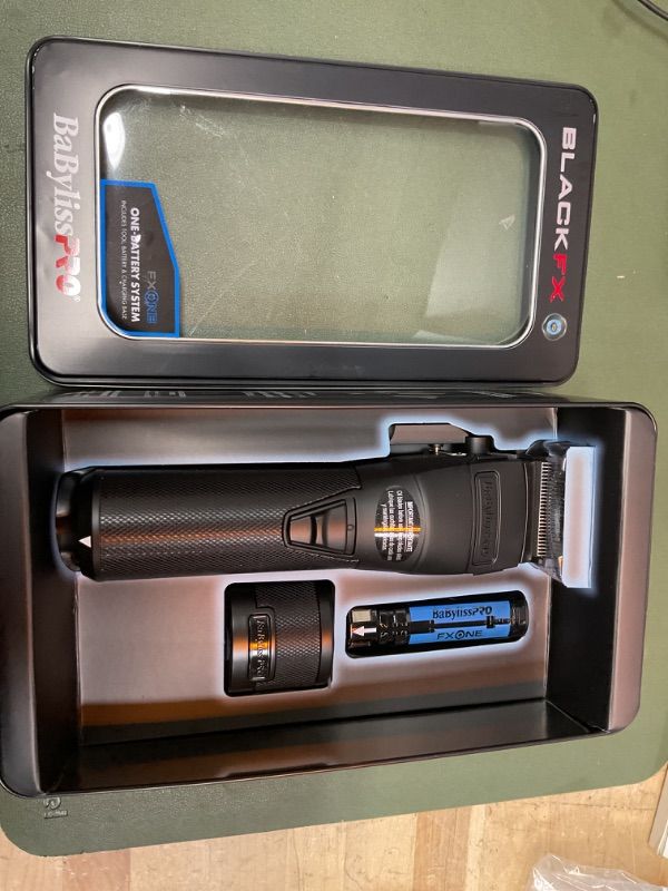 Photo 1 of BaBylissPRO FXONE BLACKFX All Metal Clipper