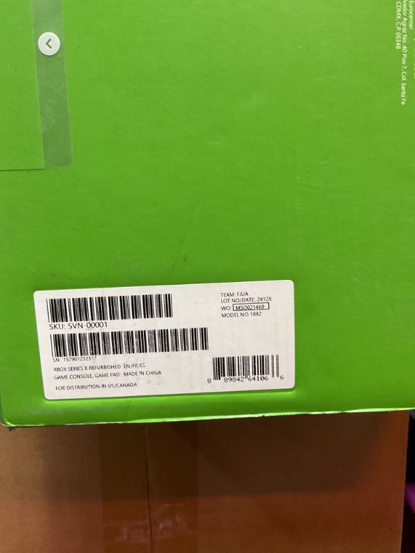 Photo 1 of (POWER TESTED) Xbox Series X Console (Renewed)