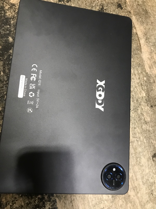 Photo 1 of Xgody Tablet Android 14, Tablet 11 inch HD 1280 * 800 Incell IPS, 12(4+8) GB RAM 128GB ROM/TF 1 TB, Tablet Gaming A523 Octa-core, 8MP+13MP, Widevine L1, 8000mAh, 5G WiFi