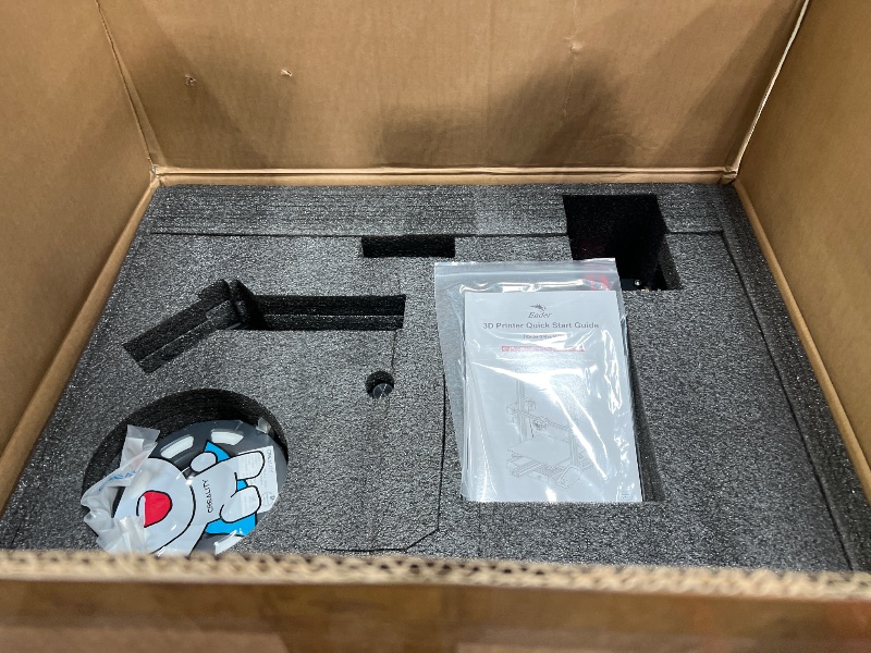 Photo 1 of Creality Ender 3 Max Neo 3D Printer, CR Touch Auto Leveling Dual Z-Axis Full-Metal Extruder Silent Mainboard Filament Sensor Ender 3D Printer Large Print Size 11.8x11.8x12.6in