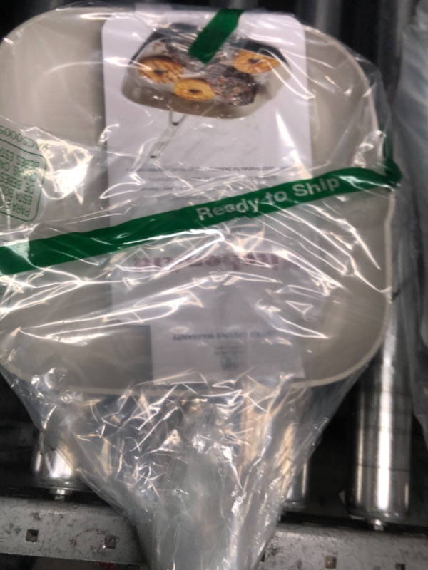 Photo 1 of KitchenAid Hard Anodized Ceramic Nonstick Grill Pan/Griddle, Square, 11.25 Inch, Matte Black