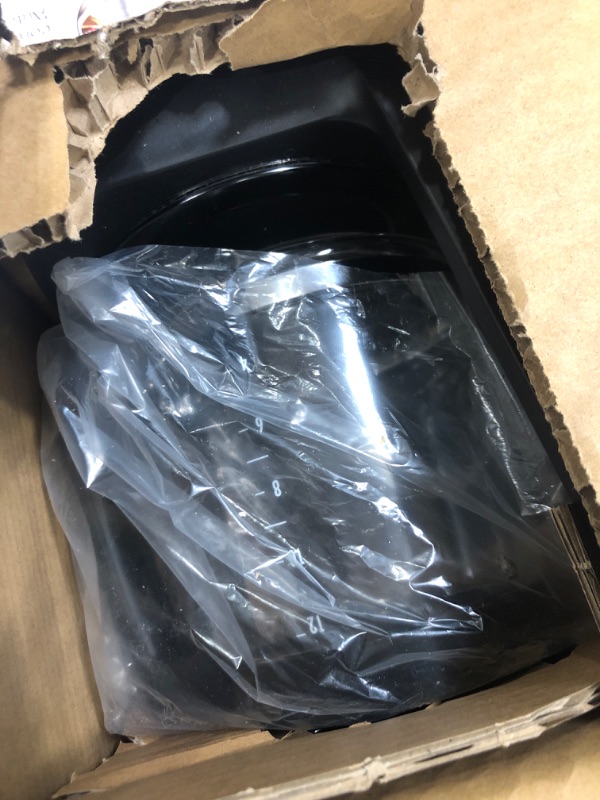 Photo 1 of Hamilton Beach Programmable Coffee Maker, 12 Cups, Front Access Easy Fill, Pause & Serve, 3 Brewing Options, Black (46310)