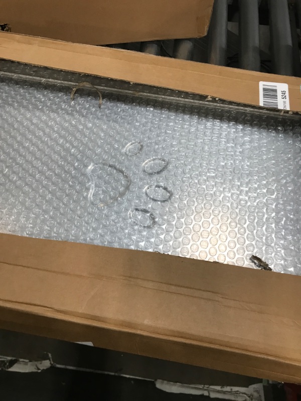 Photo 1 of [Petoasis] Heavy Duty Aluminum Dog Door with Lock,3 Flap Insulated Dog Door with Installation Manual,Never Rust (Indestructible) (Silvery White, Large for Wall)