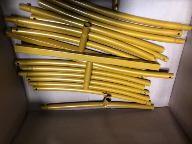 Photo 1 of 19 PIECE SNAP TOGETHER GLOD FRAME ROUND