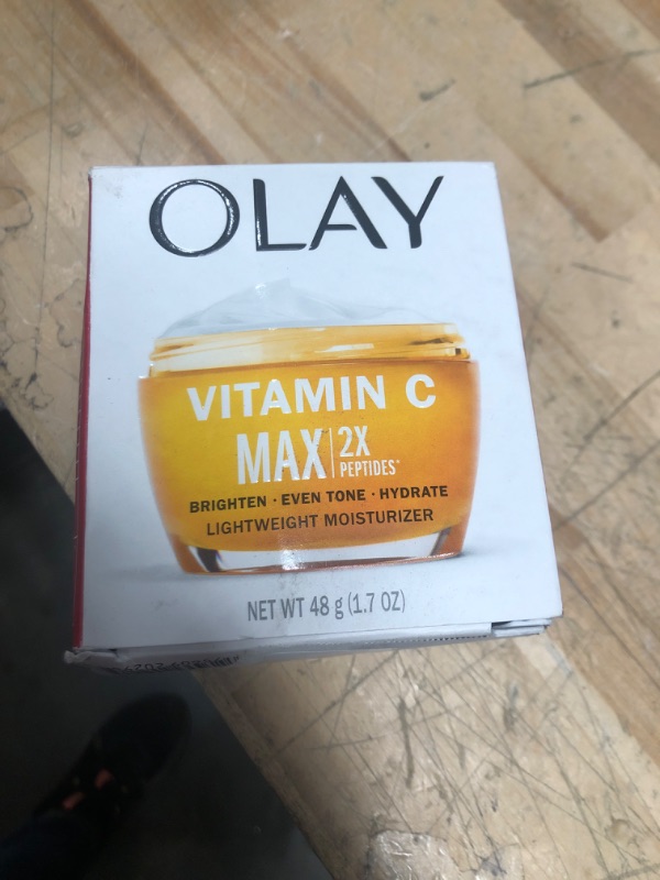 Photo 2 of Olay Regenerist Vitamin C + Peptide 24 MAX Face Moisturizer, 1.7 oz1033118921
