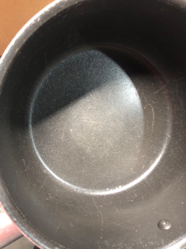 Photo 4 of ***HEAVILY USED - NO LID - SEE PICTURES***
T-fal Signature Nonstick Sauce Pan 3 Quart Oven Safe 350F Cookware, Pots and Pans, Dishwasher Safe Black