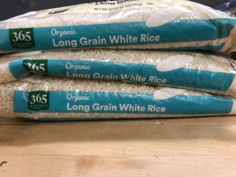 Photo 2 of * Best by Nov 22 2024*365 by Whole Foods Market, Organic Long Grain White Rice, 32 Ounce-3 pack 