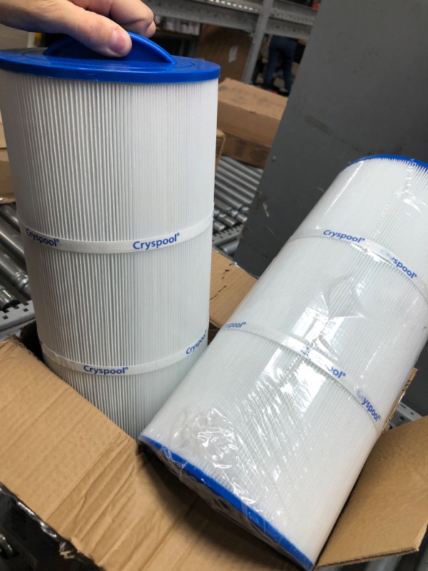 Photo 2 of ***SEE NOTES*** 
Cryspool® 07043 Filter Compatible with Caldera 75, C-7375, 1019301, 73531, PCD75N, FC-3964, 75 Sq. Ft Spa Filter Cartridge, 2 Pack