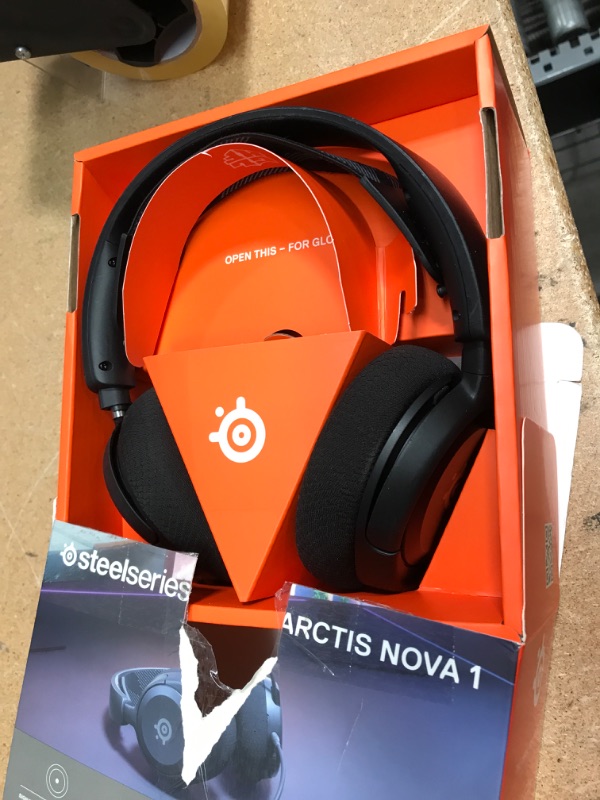 Photo 2 of Arctis Nova 1 Wired Gaming Headset for PC, PS5, and PS4