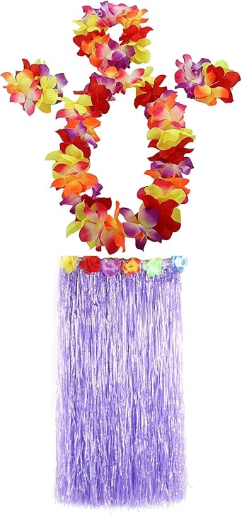 Photo 1 of 1 Set 80cm Adult Party Hawaii Dress Hula Grass Skirt