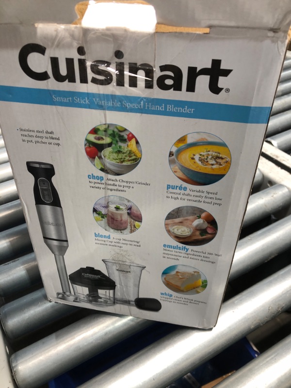 Photo 2 of (MISSING WHISK) 
Cuisinart CSB-179 Smart Stick Hand Blender