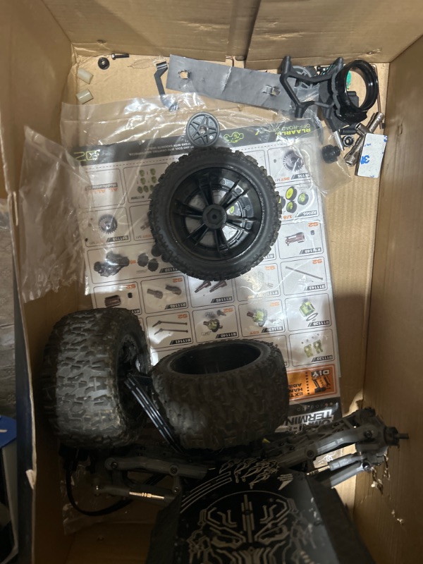 Photo 4 of *MISSING CONTROLLER*
RIAARIO RC Cars Mini 1:10 RTR Brushless RC Car for Adults Max 50 mph All Terrain Hobby Trucks Electric Off-Road Monster Trucks 4WD Remote Control Car Waterproof Truck with Carbon Fiber