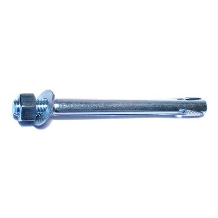 Photo 1 of 1/2 X 6 Zinc Plated Steel Wej-It Anchors WAS-342 (25 Pcs.)
