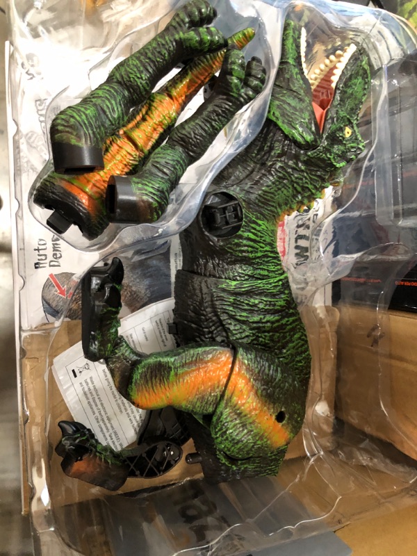 Photo 1 of **MISSING REMOTE CONTROL***
Dinosaur Toys for Kids 3-5-7 Years Old, Remote Control Tyrannosaurus Rex, Toddler Toys 3-4, T-Rex with Light & Spray & Roar, 3 4 5 Year Old Boy Toys Kids Christmas Stocking Stuffers