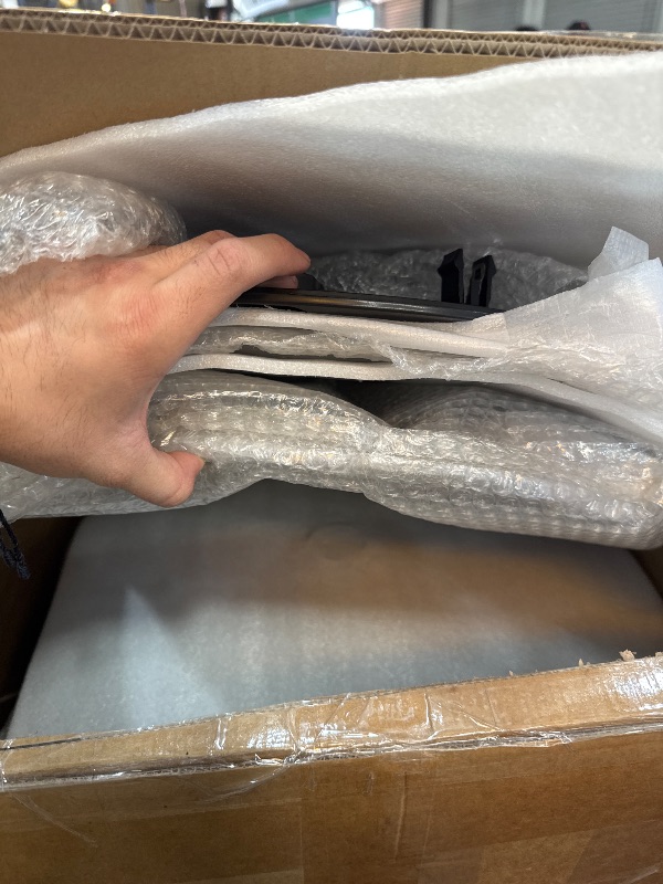 Photo 1 of Klutchtech Model Y Hubcaps - 19 Inch Gemini Wheel Covers 19'' Hurricane Wheel Hub Caps - Left-Right Aero Symmetry Design Kit Fit Model Y Accessories 2024-2021 (Matte Black - 4 Pack)