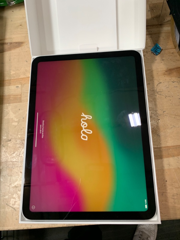 Photo 1 of Apple iPad (10th Generation): with A14 Bionic chip, 10.9-inch Liquid Retina Display, 64GB, Wi-Fi 6, 12MP front/12MP Back Camera, Touch ID, All-Day Battery Life – Silver WiFi 64GB Silver without AppleCare+