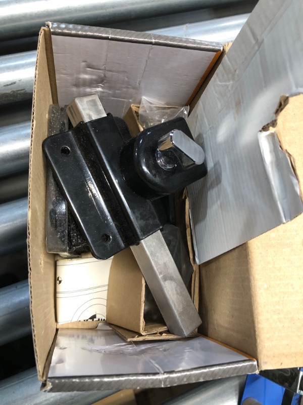 Photo 1 of GateMate Long Throw Gate Lock 1490116, Euro Profile Gate Lock for Sheds, Gates & Garage Doors, Keyed Outside & Inside Thumb Turn, 316 Stainless Steel, For Wooden Gates & Doors Up to 2¾” (70mm), 5 Keys