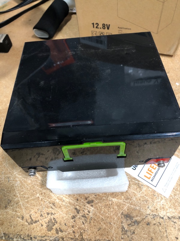 Photo 1 of 12V 20Ah Lithium LiFePO4 Deep Cycle Battery, 2000+ Cycles Lithium Iron Phosphate Rechargeable Battery for Solar/Wind Power, Lighting, Outdoor camping, Power Wheels, Fish Finder, Built-in 20A BMS