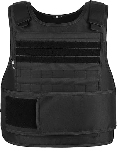 Photo 2 of 
MGFLASHFORCE Tactical Vest for Men, Security Police Fbi Airsoft Vest