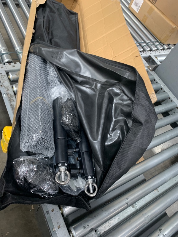 Photo 1 of Projector Screen and Stand,TOWOND 180 inch Outdoor Projection Screen, Portable 16:9 4K HD Rear Front Movie Screen with Carry Bag Wrinkle-Free Design for Theater Backyard Cinema