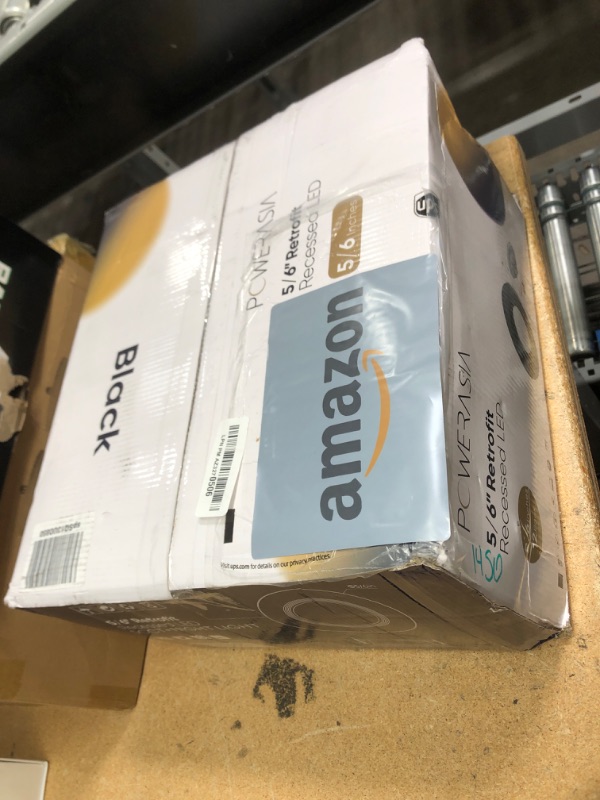 Photo 1 of 12 Pack 5/6 Inch Black LED Can Lights Retrofit Recessed Lighting, 5CCT 6 Inch Recessed Lights Selectable 2700K-6000K Dimmable, 12W=75W, 1200LM Downlight with Metal Smooth Trim-ETL and Energy Star