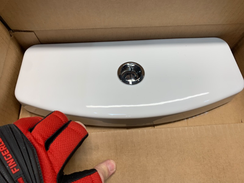 Photo 2 of ****MISSING PARTS LID , PARTIAL SET **** TOTO Aquia IV Two-Piece Elongated Dual Flush 1.28 and 0.9 GPF Toilet with CEFIONTECT and SoftClose Seat, WASHLET+ Ready, Cotton White - MS446234CEMFGN#01