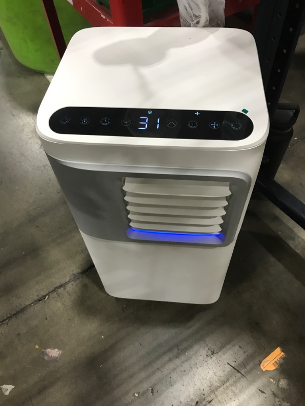 Photo 2 of 12,000 BTU Portable Air Conditioner Cools Up to 500 Sq.Ft, 3-IN-1 Energy Efficient Portable AC Unit with Remote Control & Installation Kits for Large Room, Campervan, Office, Temporary Space