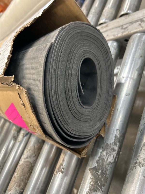 Photo 2 of *****USED PARTS ONLY ***flybold Mass Loaded Vinyl 4 X 25 feet 1.1 lb mlv Soundproofing Water-Resistant Vinyl for Wall Floor Ceiling Cars with High Sound Insulation of STC Rating 32