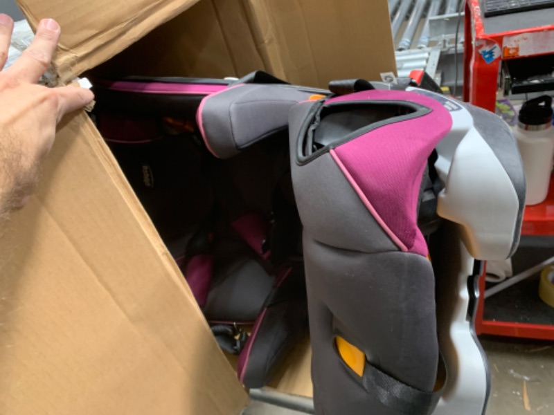 Photo 2 of ****DIFFERENT COLOR SCHEME THAN STOCK PHOTO*****   Chicco MyFit Harness + Booster Car Seat, Fathom