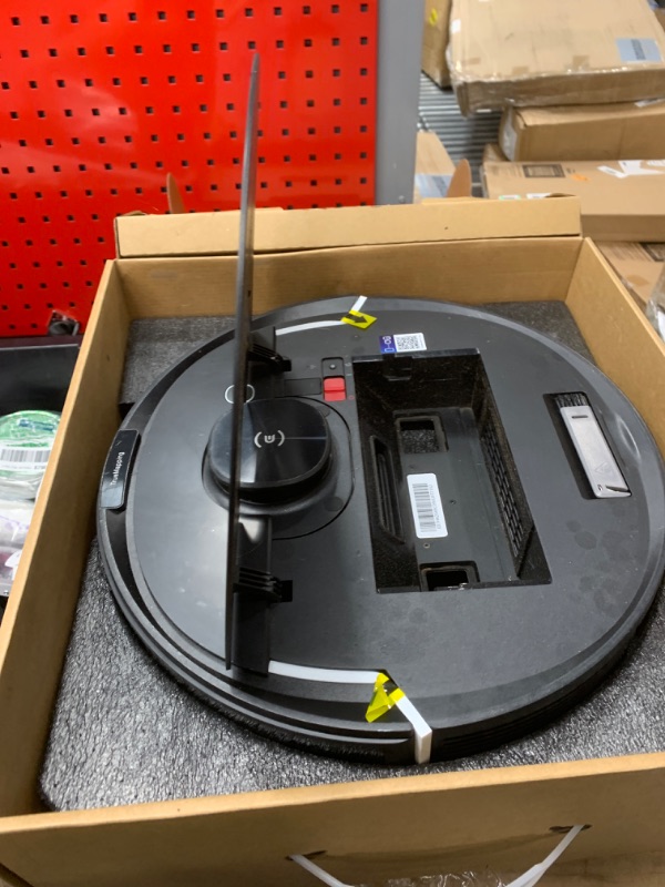 Photo 2 of **MISSING PARTS NON FUNCTIONAL** ECOVACS Deebot N8 Pro+ Robot Vacuum and Mop Cleaner - up to 60-Day Self Cleaning, Laser Navigation, Obstacle Avoidance, Multi-Floor Mapping, 2600Pa Suction, Alexa Compatible,Black