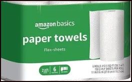 Photo 1 of Amazon Basics Paper Towel
